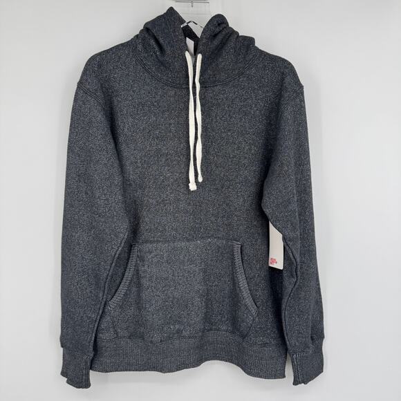 Fleece Factory sweatshirt men's M pullover hoodie kangaroo pocket heather gray - Picture 8 of 8